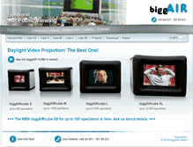 Tablet Screenshot of biggair.de